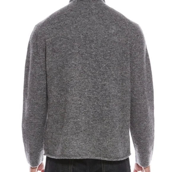 Nwt Vince Airspun Wool & Alpaca-Blend Roll Neck Sweater Men's 2XL